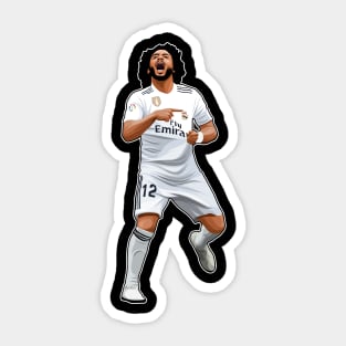 Marcelo Vieira #12 Real Legends Sticker